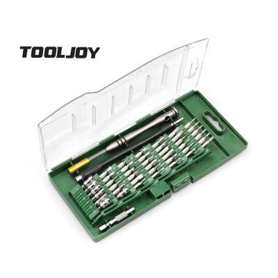 47PCS in 1 Multifunction Torx Philps Pozidriv Slotted Mini Screwdriver Bits Set Box for Repairing