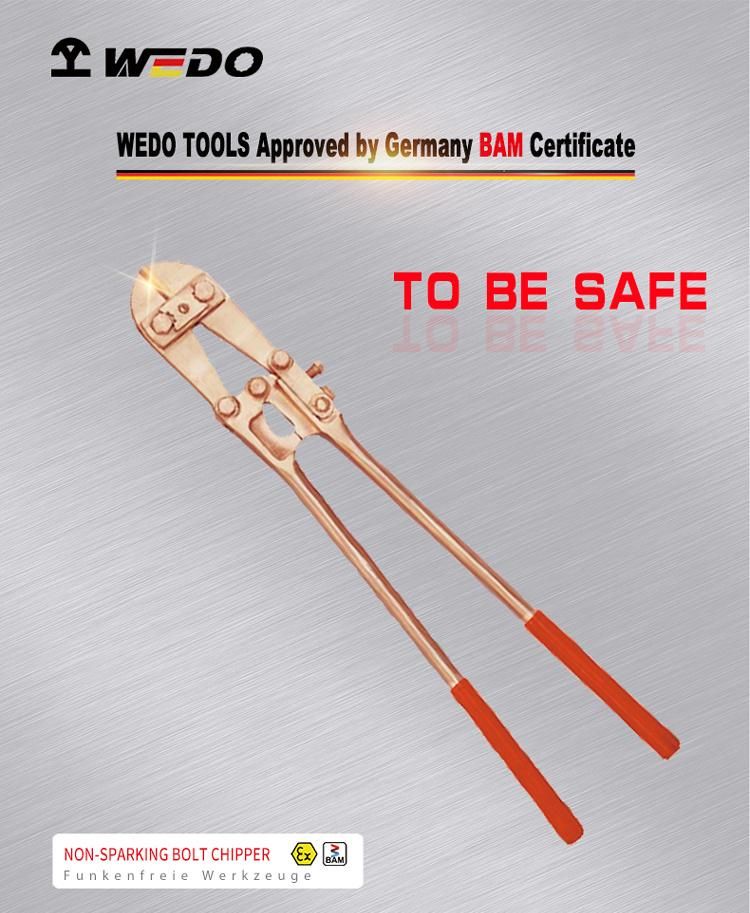 WEDO 24" 35"Non-Sparking Pliers Bolt Chipper Pliers Beryllium Copper Bam/FM/GS Certified