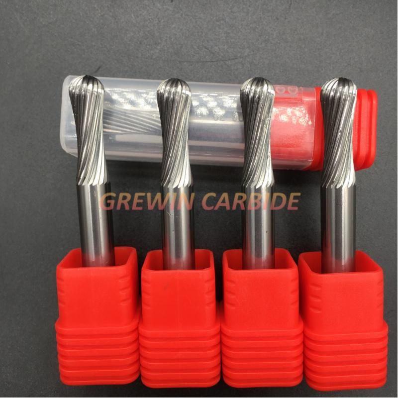 Gw Carbide - Solid Carbide Burrs Customized in" P" Shape and " XP" Shape