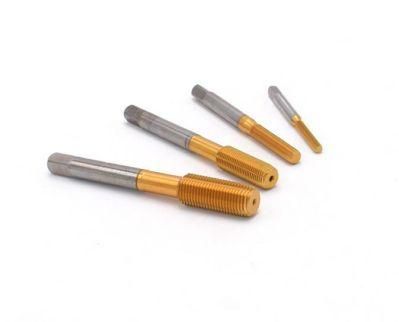 Top Quality Metric Titanium Plated Extrusion Machine Taps M0.6*0.15