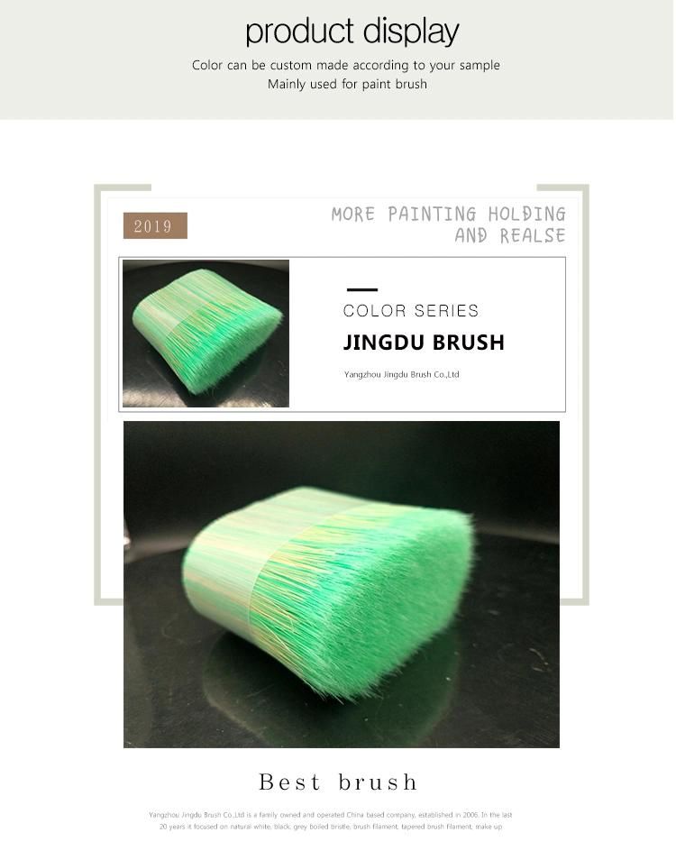 High Quality Green Brush Filament and Synthetic Fiber Manufacturer