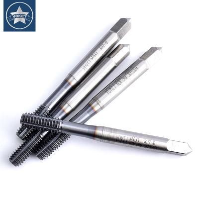 Hsse-Pm with Ticn Forming Taps M1 M1.2 M1.4 M1.6 M2 M2.5 M3 M4 M5 M6 M8 M10 M12 Metric Roll Machine Screw Thread Tap