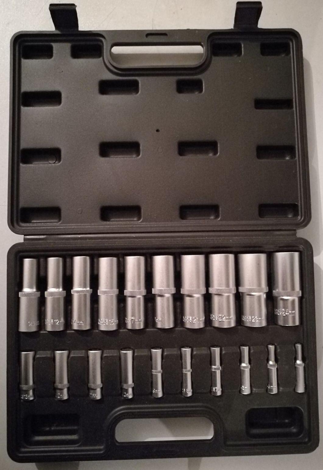 20PCS 1/4"Dr&1/2"Dr Deep Socket Set (FY1020B1)