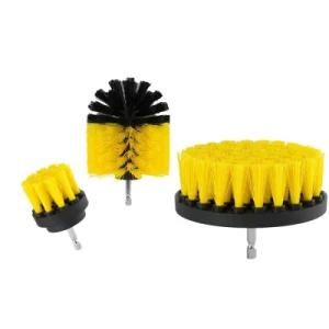 2&prime;&prime;/3.5&prime;&prime;/4&prime;&prime; Drill Rotary Polishing Brush for Carpet Cleaning Drill Brush 3PCS