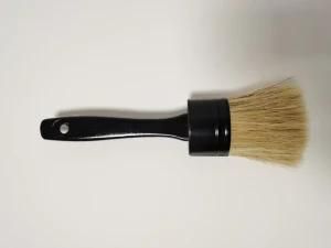 Synthetic Filament Bristle Mixed Black Plastic Handle American Style Paint Brush