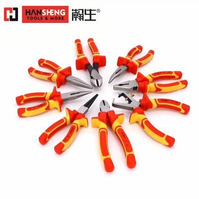 VDE Combination Pliers, Hand Tools, Hardware Tool, Cutting Tools, with 1000V Handle, Professional Hand Tool, Pliers, Insulating Tool