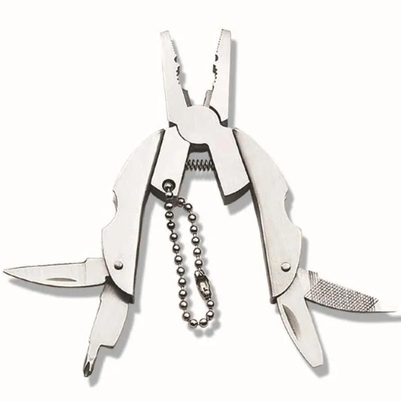 Pocket Multitool Mini Pliers with Knife Outdoor Small Pliers