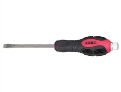 Black Nickle Finished Screwdriver with Elastic Handle and Go-Through Shaft