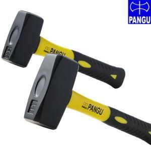 Machinist&prime; S Hammer, Drilling Hammer, Club Hammer, 1kg Stoning Hammer Wtih Fiberglass Handle