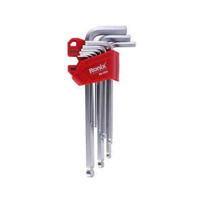 Ronx 1.5-10mm 9PCS Spark Free Magnetic Beryllium Copper Hex Key with Ball