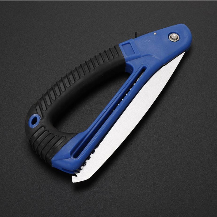 Factory High Strength Wear Resistant Folding Woodworking Hand Saw Two Angle Fast Sawing Tool