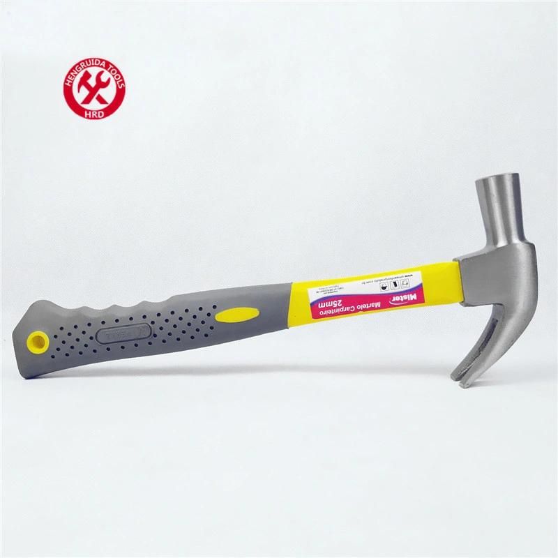 Five-Finger Design Handle 45#Carbon Steel Claw Hammer