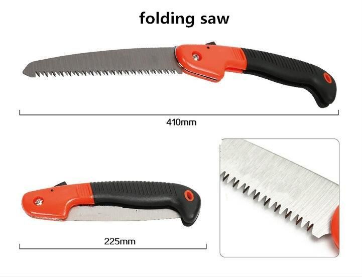 Hand Folding Pruning Saw for Tree Trimming 410 mm