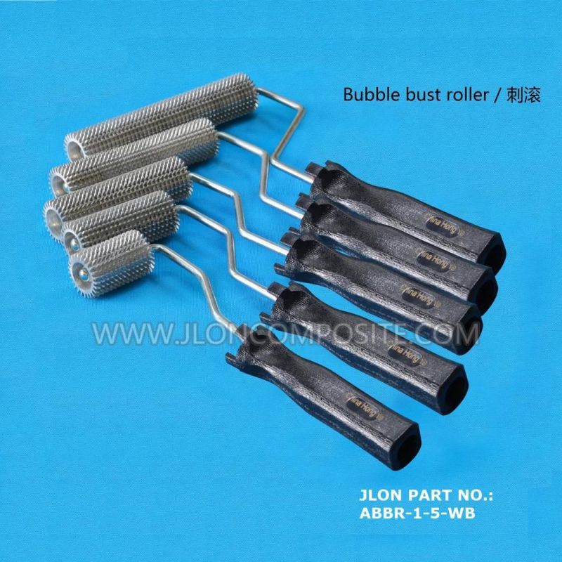 FRP Tools Aluminum Fiberglass Bubble Roller for FRP Hand Laminate