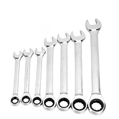 Chrome Vanadium Steel Fixed Combination Ring Spanner Double Ring Spanner