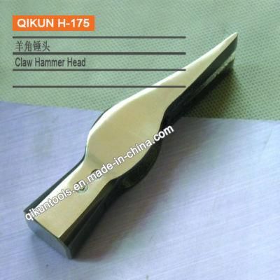 H-175 Construction Hardware Hand Tools Mirror Polished Straight Hammer Head