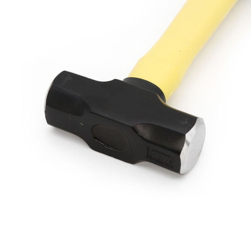 High Quality Carbon Steel Sledge Hammer with Fiberglass Handle 3lb