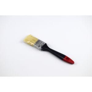 3&prime;&prime; Yellow Brush Wire and Black Wooden Handle with Red Tail Paint Brush for Decoration
