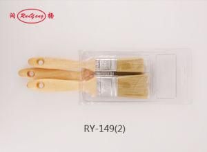 Paint Brush Set with Double Blister for Painting and Cleaning