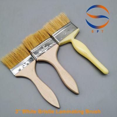 3&prime;&prime; White Bristle Laminating Brushes for FRP Marine Industries