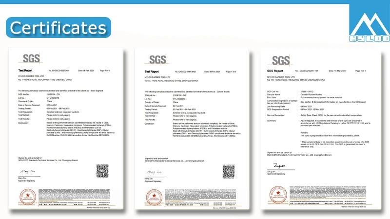 Various Types of Standard Tungsten Carbide Rotary Burrs for Your Choice