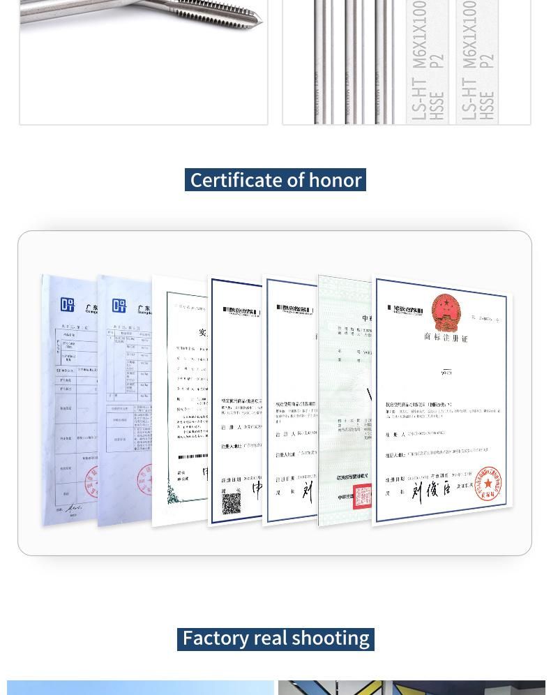 M5*0.8*100L Hsse-M35 Long Shank 100mm Straight Groove Taps M3*0.5 M4*0.7 M5*0.8 M6*1 Hand Screw Thread Tap