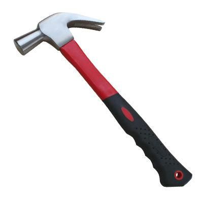 Hautine High Quality Claw Hammer W/Fiberglass Handle