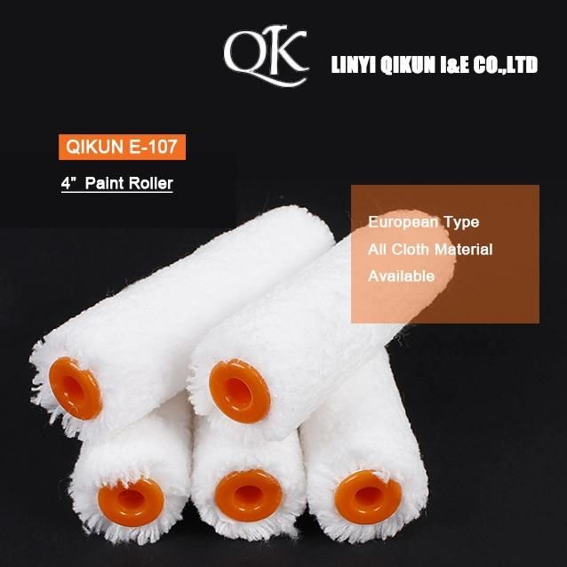 E-101 Orange Color European Type Flocking Foam Roller