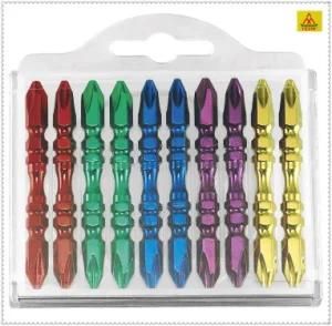 Colorful 65mm Hand Tool Screw Driver Bits