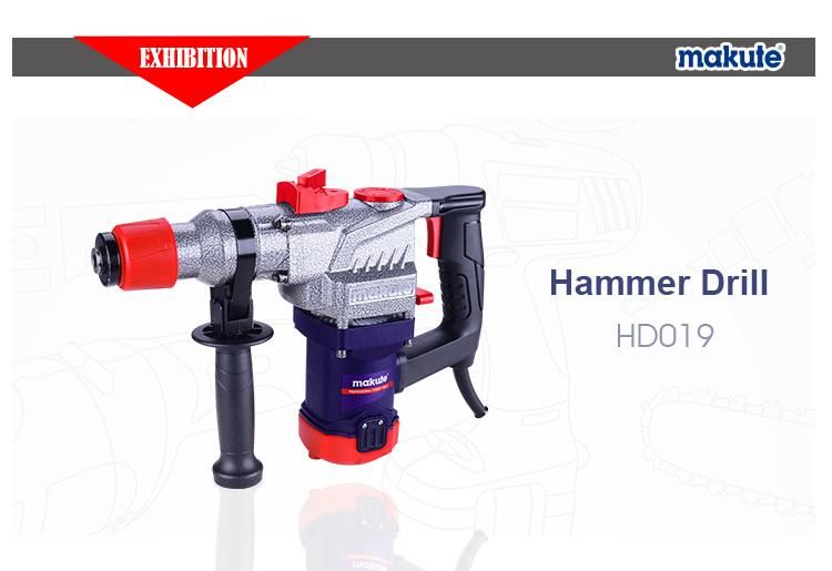 China Makute Professional 900W 26mm Rotary Hammer Drill