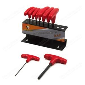 SAE 10PCS T-Handle (Torx) Hex Key Wrench Set for Hand Tools