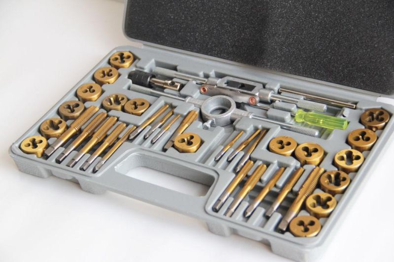 High Quality 40 PCS Tap and Die Set for Industry or Family