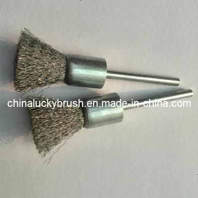 Stainless Steel Long Shank End Wire Brush (YY-065)