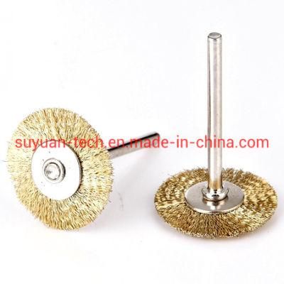 Small Flower Head Polishing Brush for Wood Floating Root Carving