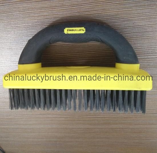 Steel Wire Handle Cleaning or Polishing Brush (YY-699)