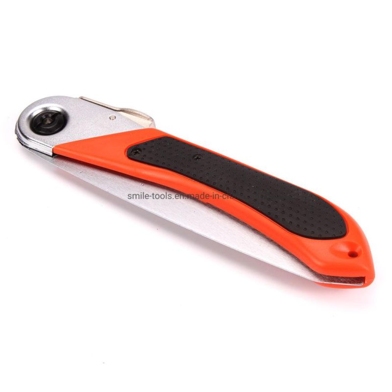 Camping Folding Hand Pruning Saw with Rugged Blades