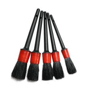 5PCS Car Auto Boar Hair Detailing Brush Set