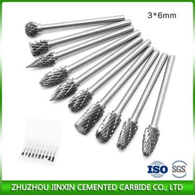 Tungsten Carbide Burrs Set with 10PCS