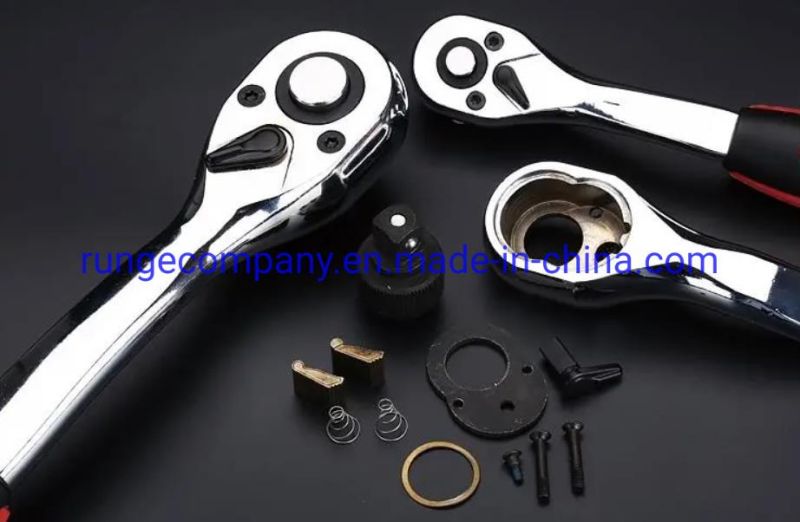 Premium Automotive Repair Tools Kit 14PCS 3/4" Heavy Iron Case Socket Set
