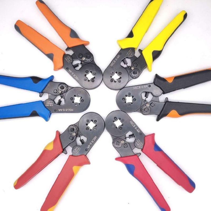 AWG23-10 Ratcheting Ferrule Self Adjusting Crimping Plier Hsc8 6-4A