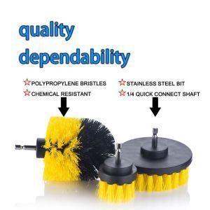 Assembled Drill Powered Spinning Brush and Wired Brush Pack