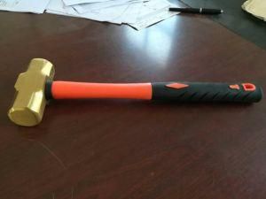 Brass and Copper Alloy Non Sparking Sledge Hammer with Fiber Handle