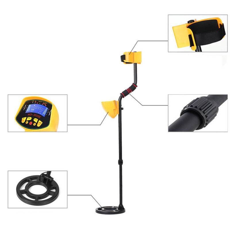 Underground Metal Detector Handheld Treasure Hunter Gold Digger Finder LCD Display