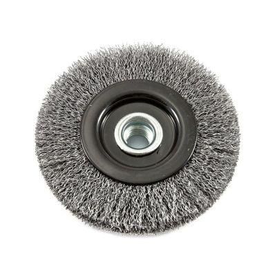 Heavy Duty Four Layer Knotted Wheel Wire Descaling Brush