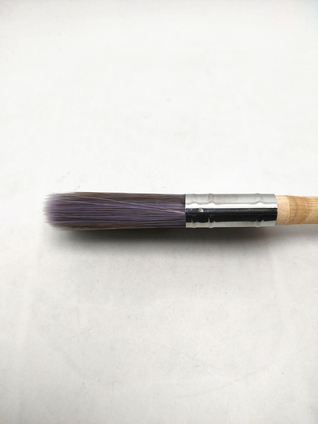 Brush Factory Long Black Wooden Handle Paint Brush