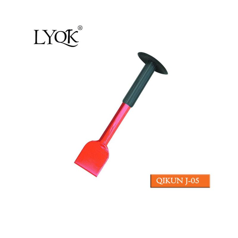 J-05 Soft Plastic Grip Flat Cold Chisel