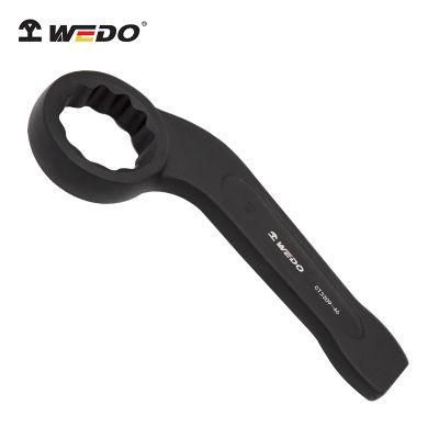 Wedo Jumbo Striking Box Bent Spanner Strong Torque High Strength Slogging Ring Bent Wrench 40cr