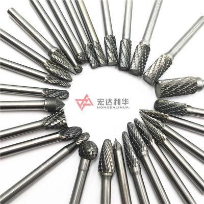 Diameter 10mm Carbide Rotary Cone Double Cut Carbide Burrs