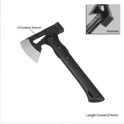 Stainless Steel Home Tool, Multi-Functional Axe and Wrench (#8519)