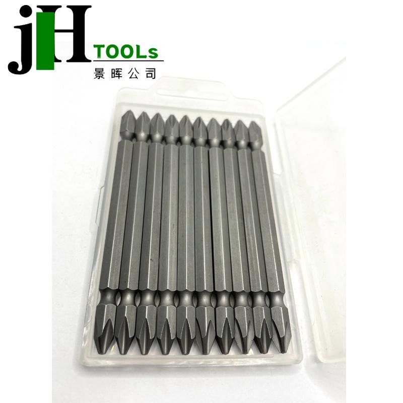 High Quality Factory Mpact Torsion Screwdriver Bits Power Tool All Types pH1 pH2 pH3 pH4 with S2 Steel